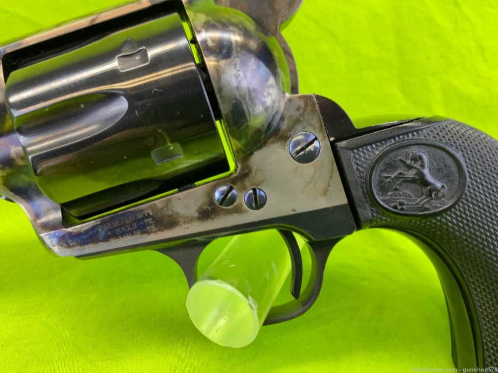 Cimarron Single Action Army SAA 5 1/2 Inch Case Hardened Blued Colt Cowboy -img-2