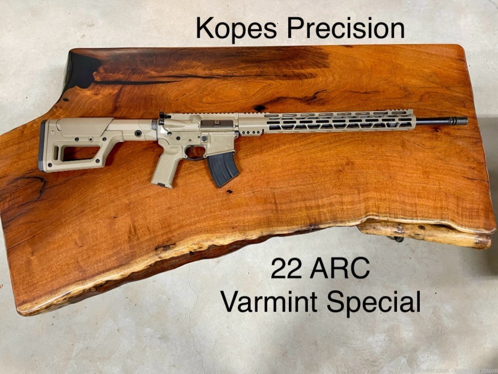 Kopes Precision 22 ARC Rifle Varminter Special FDE -img-0