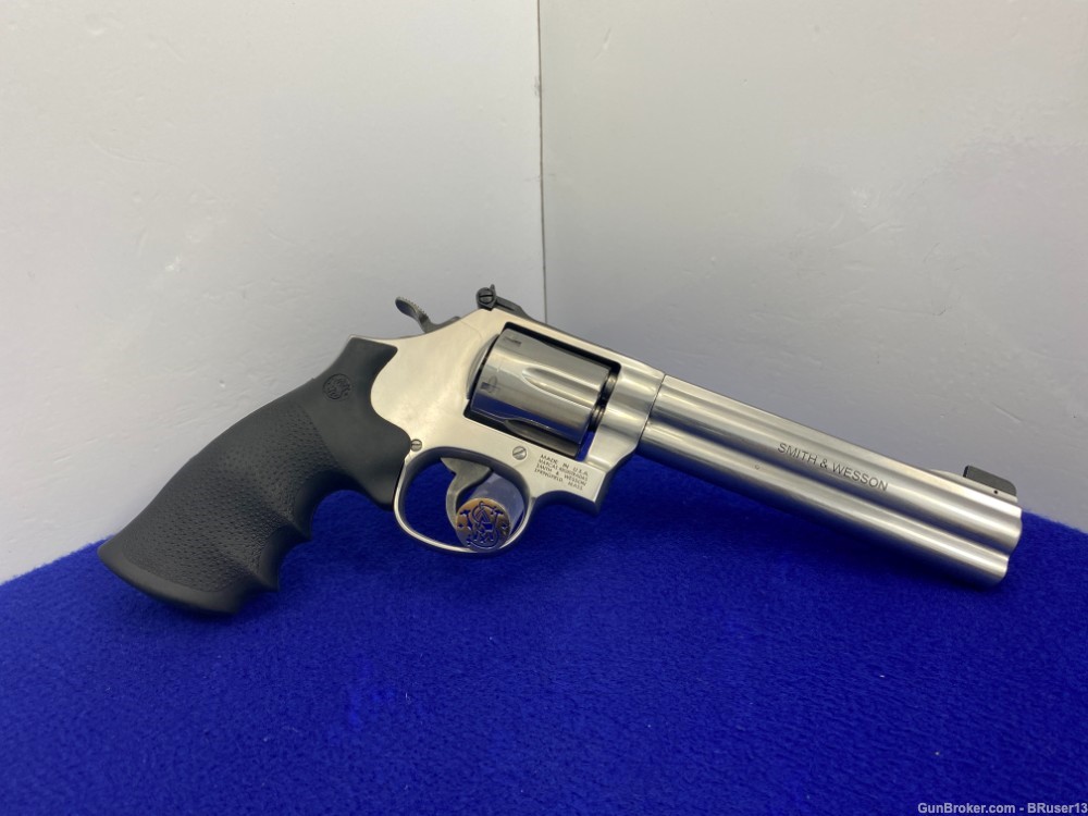 Smith Wesson 686-6 .357 Mag Stainless 6" *PATRIDGE SIGHT EDITION REVOLVER*-img-21