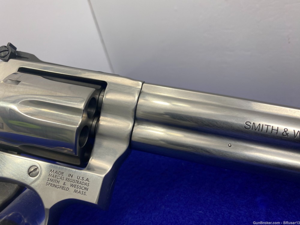 Smith Wesson 686-6 .357 Mag Stainless 6" *PATRIDGE SIGHT EDITION REVOLVER*-img-31