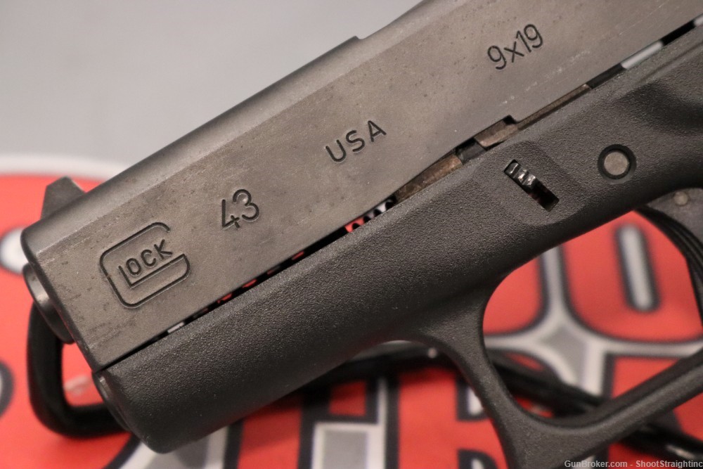Glock G43 9mm 3.41" w/ 9rd Shield Arms Mag-img-22