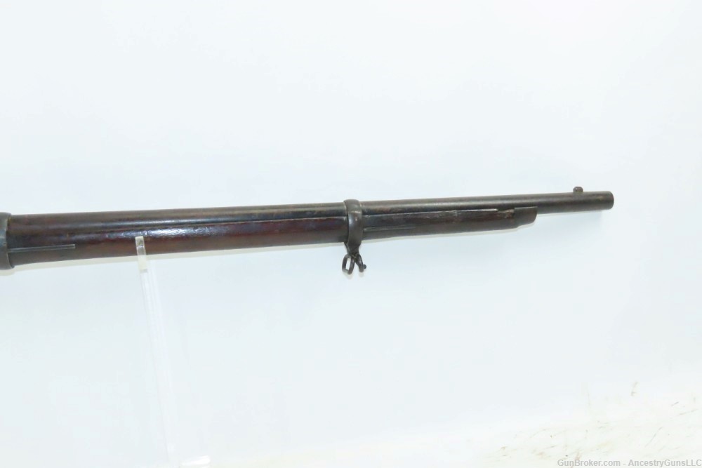Antique U.S. SPRINGFIELD M1866 .50-70 GOVT ALLIN Conversion TRAPDOOR Rifle -img-4