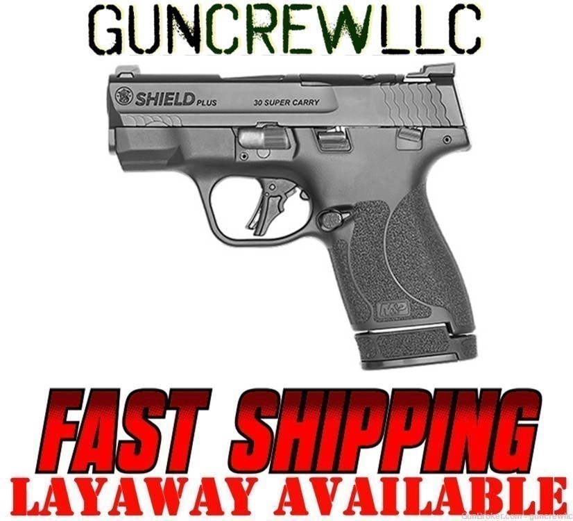 Smith & Wesson S&W 13473 M&P Shield Plus 30 Super Carry Optic Ready Layaway-img-0