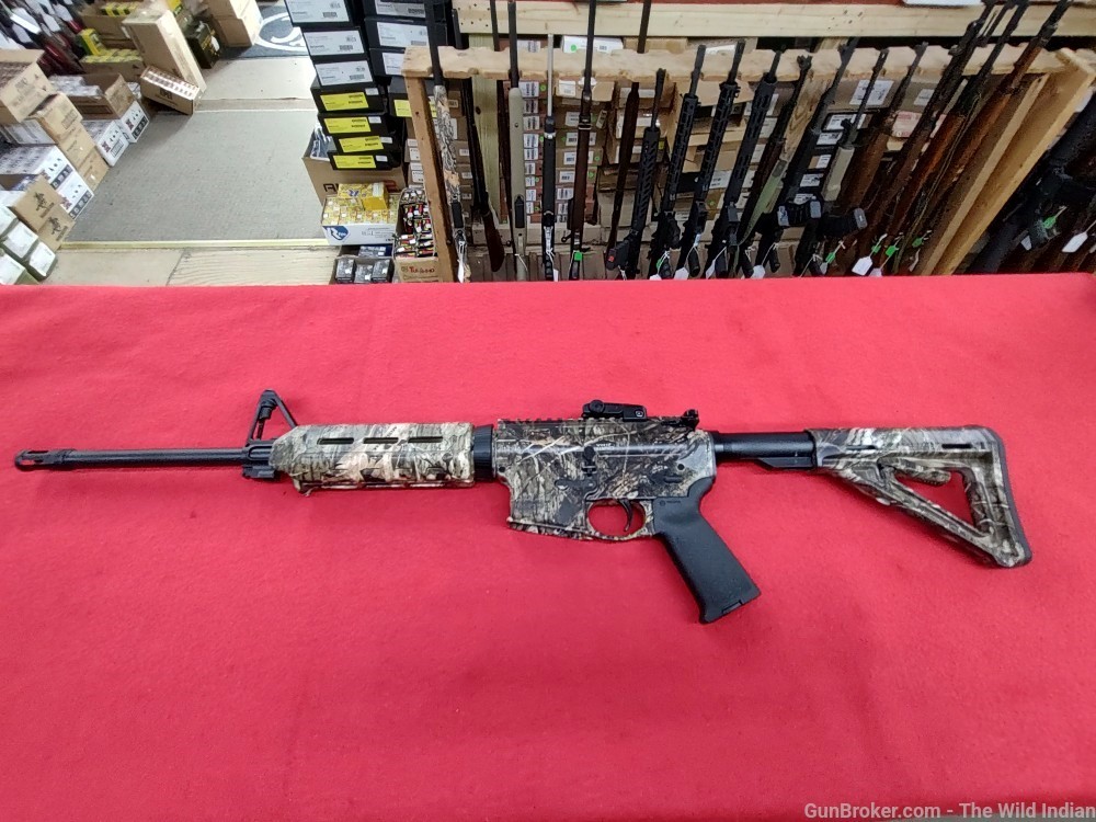 RUGER  AR-556 5.56 16" TB MOSSY OAK DNA CAMO-img-0