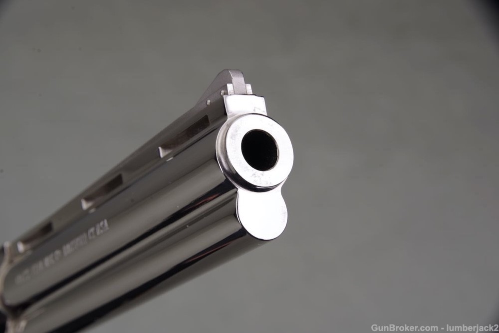 Exceptional & Scarce 1969 Colt Python 357 Magnum 6'' Nickel NIB-img-23