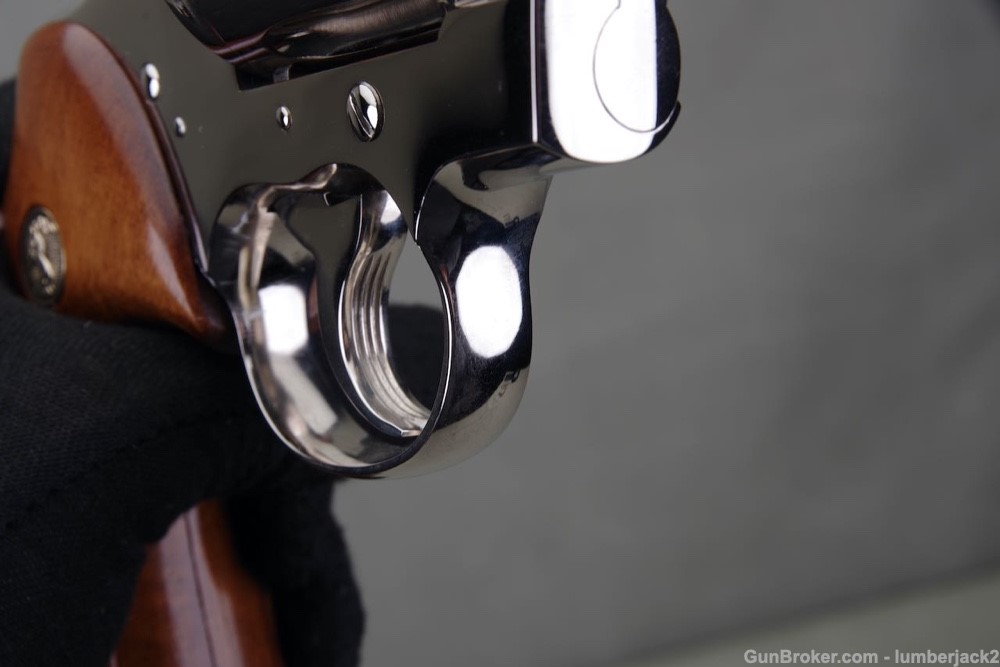 Exceptional & Scarce 1969 Colt Python 357 Magnum 6'' Nickel NIB-img-31