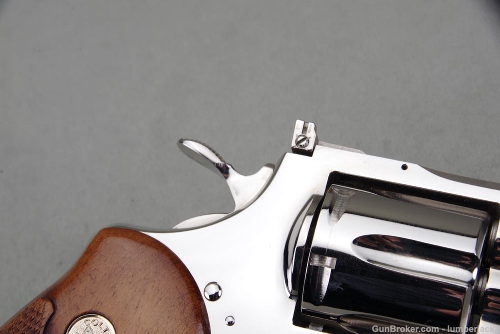 Exceptional & Scarce 1969 Colt Python 357 Magnum 6'' Nickel NIB-img-16