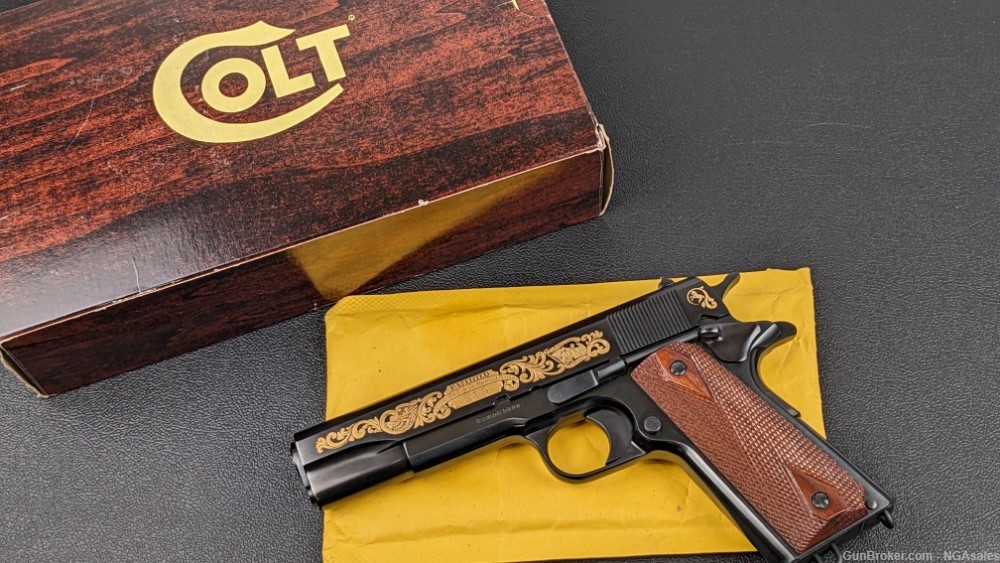 Colt|Government Model Series 70|John Browning Commemorative|Display Case-img-6