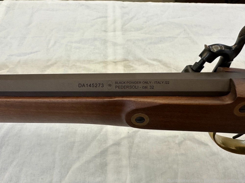 Pedersoli Pennsylvania Rifle 32 Cal Percussion 41.625" Octagon BBL NOS-img-20