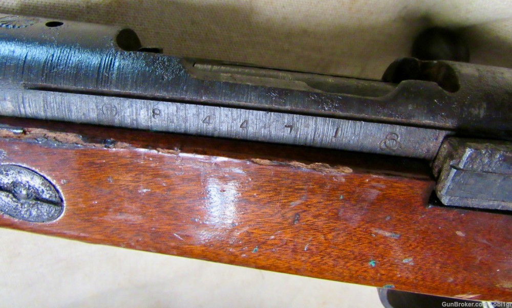 WWII Japanese Type 99 7.7 Arisaka Rifle Mum & Matching .01 NO RESERVE-img-6