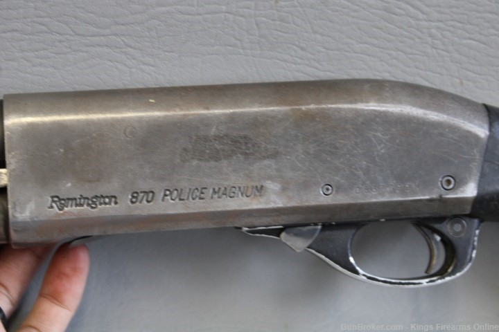 Remington 870 Police Magnum 12 GA 20" Item S-157-img-14