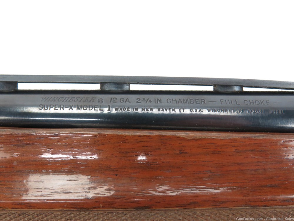 Winchester Super-X Model 1 12GA 30" Semi-Automatic Shotgun AS IS-img-10