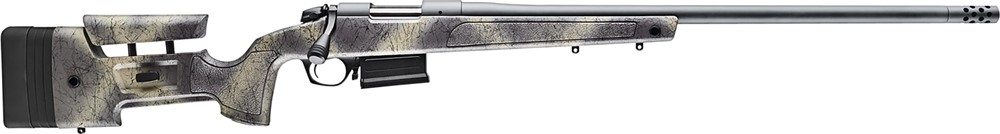 Bergara B-14 Wilderness HMR 300 Winchester Magnum Rifle 26 5+1 Gray Camo -img-0