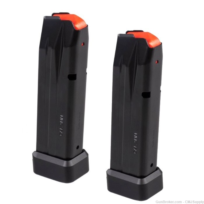 2-PACK WALTHER PDP-C PDP-F PPQ M2 17RD 9MM EXTENDED FACTORY MAGAZINE +2-img-0