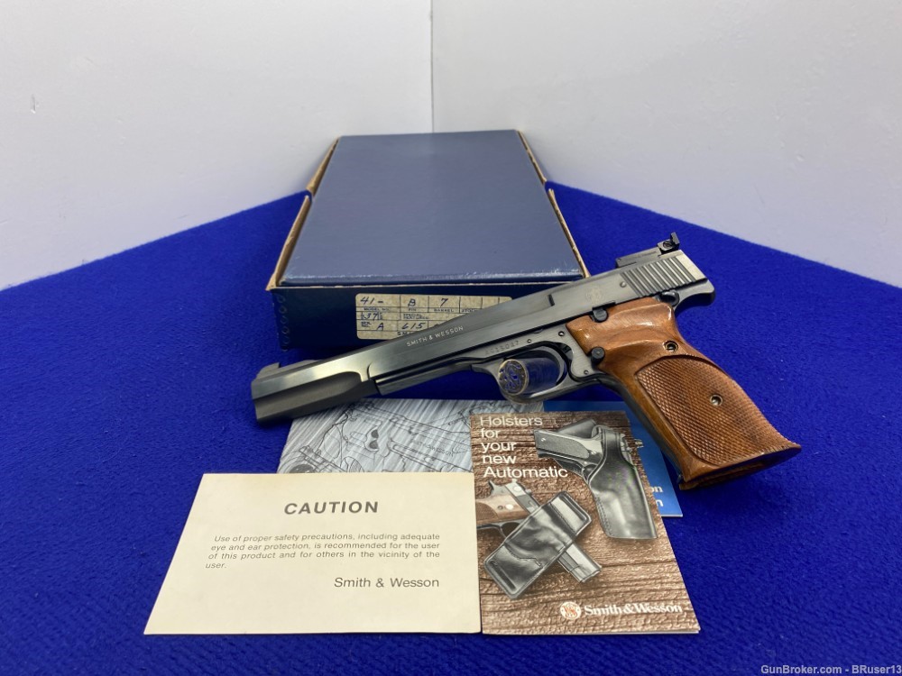 Smith Wesson 41 .22 Lr Blue 7" *ULTRA COLLECTIBLE MODEL* Amazing Example-img-0