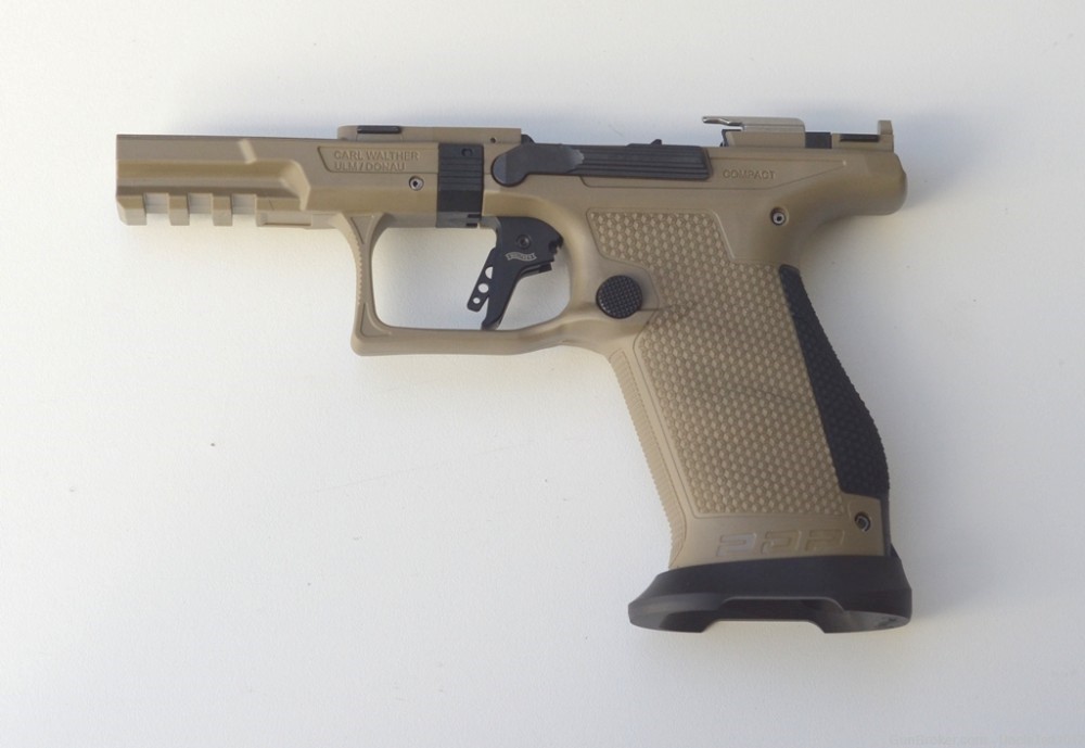 WALTHER PDP pro complete lower receiver FDE frame for 4" 4.6" TB slides-img-0