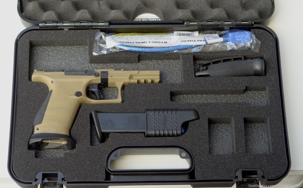 WALTHER PDP pro complete lower receiver FDE frame for 4" 4.6" TB slides-img-2
