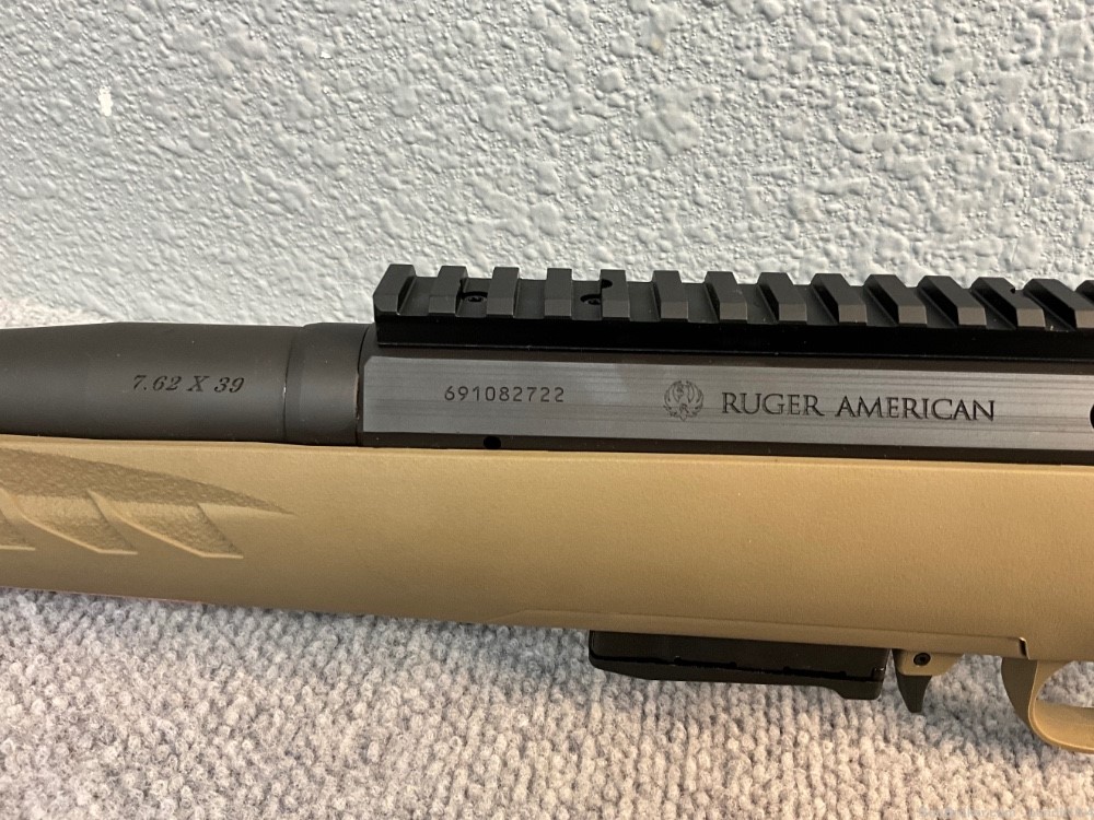 Ruger American Ranch - 16976 - 7.62X39 - 16” - 5RD - 16974-img-5
