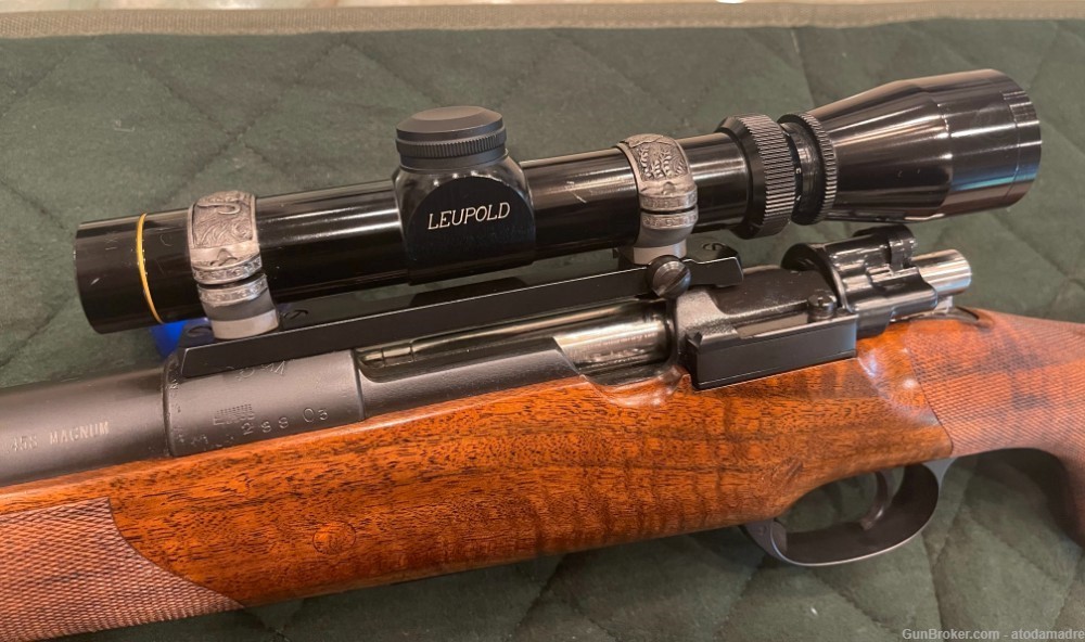 73' custom rifle in 458 Winchester magnum with a Czech BRNO Mauser action-img-9