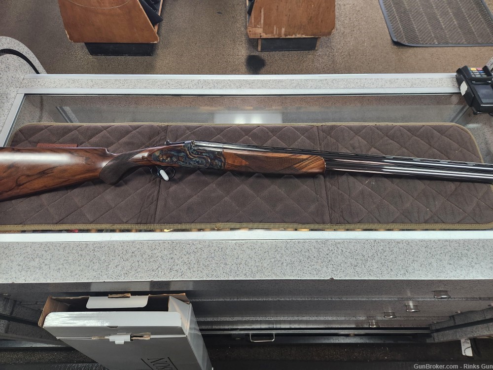 DICKINSON ARMS ROYAL 12GA 30" MINT OVER/UNDER-img-1