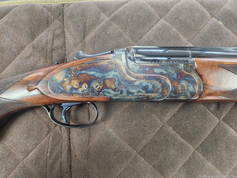 DICKINSON ARMS ROYAL 12GA 30" MINT OVER/UNDER-img-3
