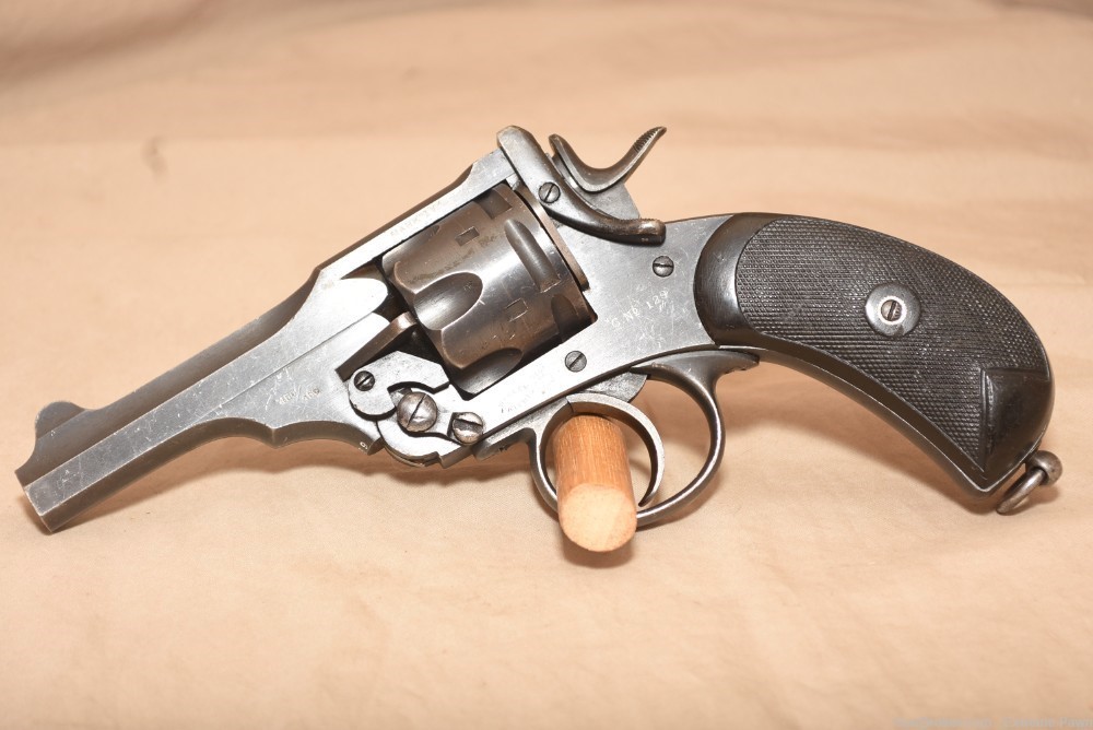 Webley Mark IV 450/455 Revolver 4" Unshaved Pre WWI Australian Police!-img-0