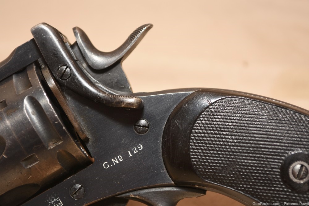 Webley Mark IV 450/455 Revolver 4" Unshaved Pre WWI Australian Police!-img-3