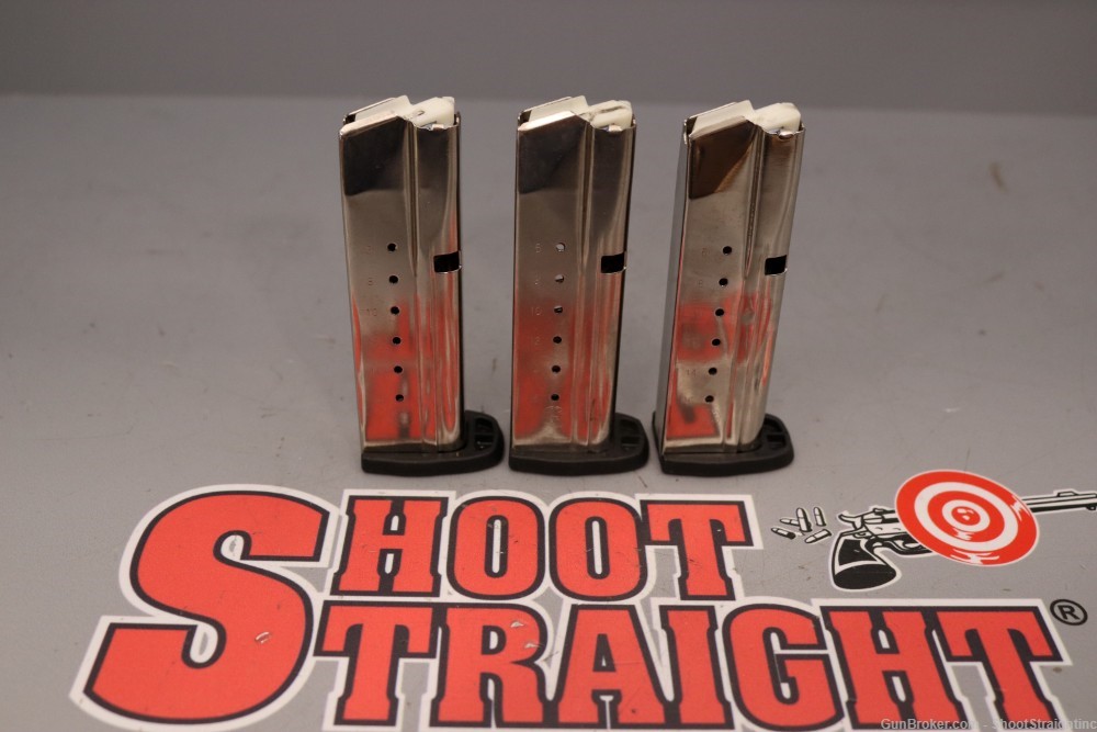 Lot O' Three (3) Smith & Wesson SD9/SD9VE 16rd 9mm Magazines (OEM)-img-1