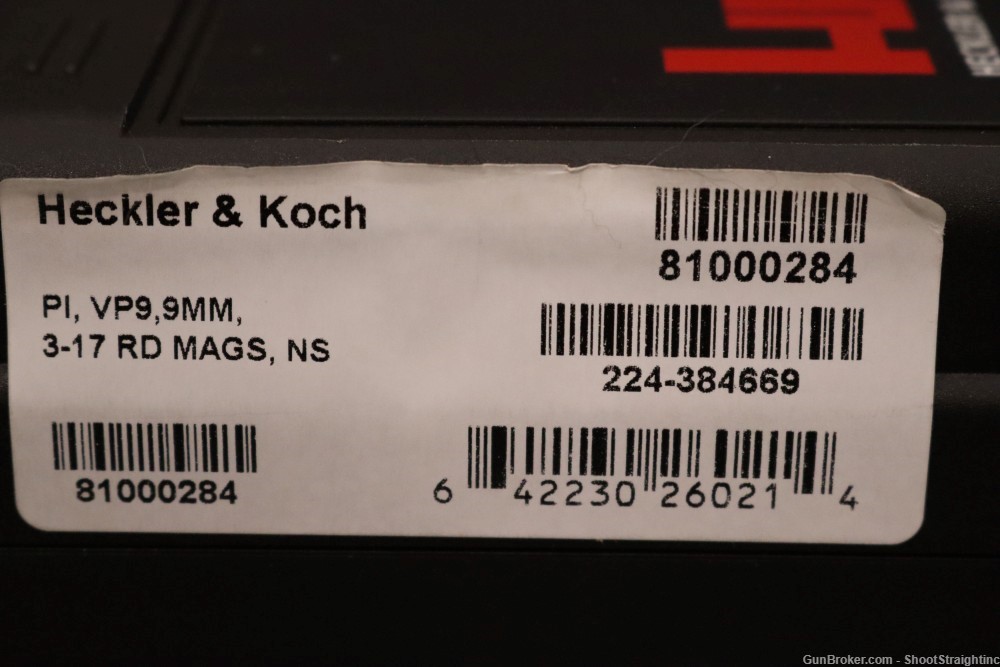 Heckler & Koch VP9 9mm 4.09" w/ Case - Germany --img-8