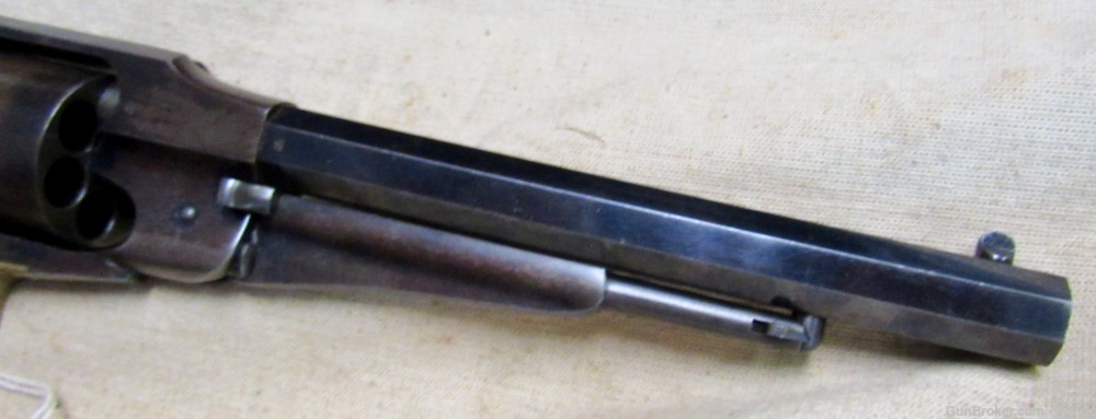 Really Sharp Civil War Remington 1858 .44 Cal Percussion Army Revolver-img-15