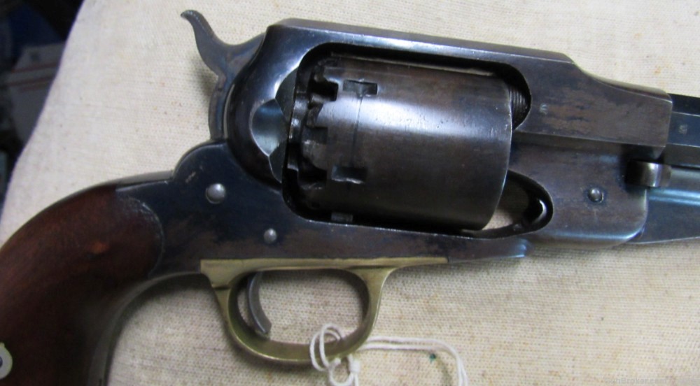 Really Sharp Civil War Remington 1858 .44 Cal Percussion Army Revolver-img-18