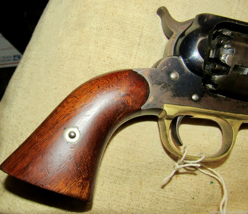 Really Sharp Civil War Remington 1858 .44 Cal Percussion Army Revolver-img-20