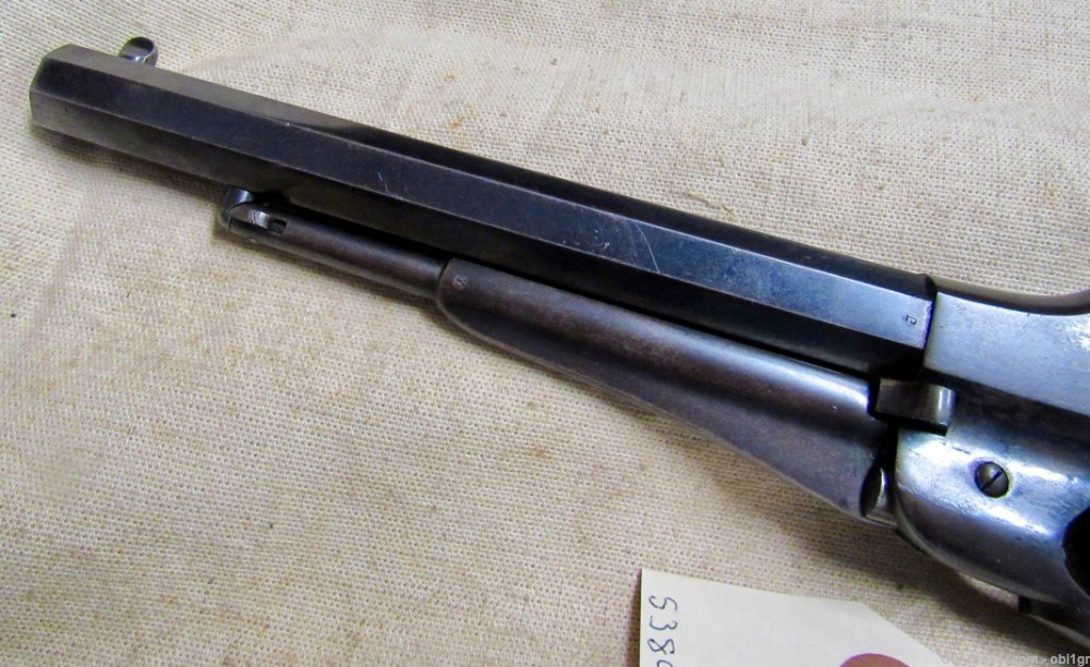 Really Sharp Civil War Remington 1858 .44 Cal Percussion Army Revolver-img-5