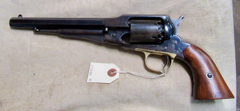 Really Sharp Civil War Remington 1858 .44 Cal Percussion Army Revolver-img-0