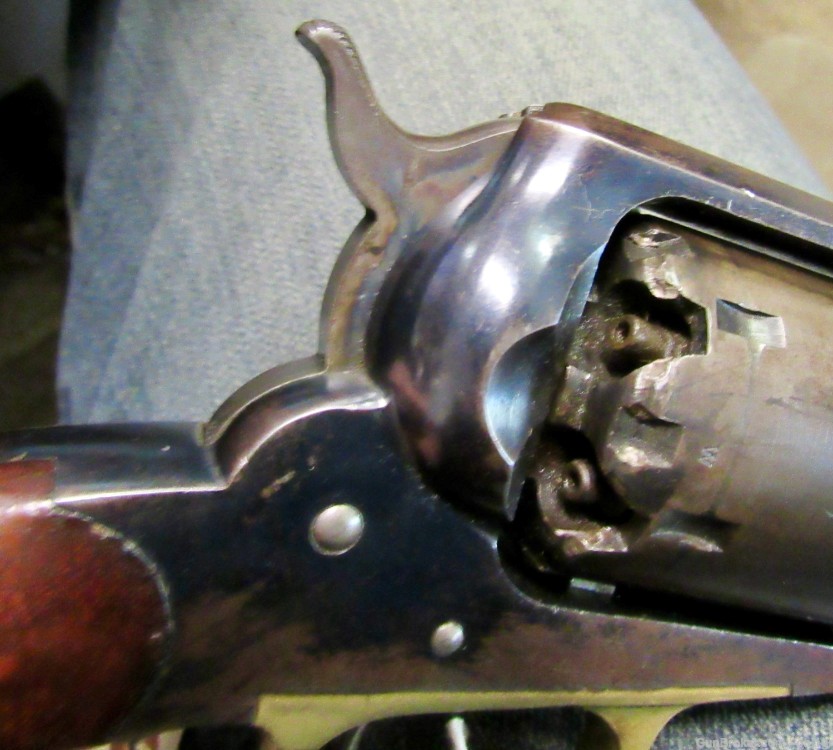 Really Sharp Civil War Remington 1858 .44 Cal Percussion Army Revolver-img-35