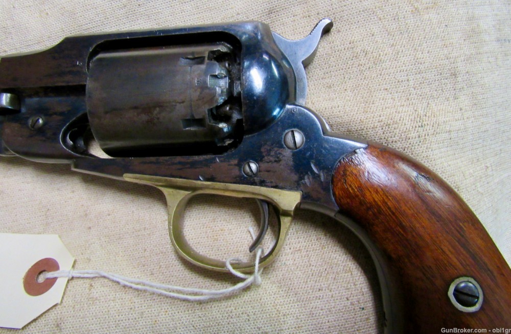 Really Sharp Civil War Remington 1858 .44 Cal Percussion Army Revolver-img-2