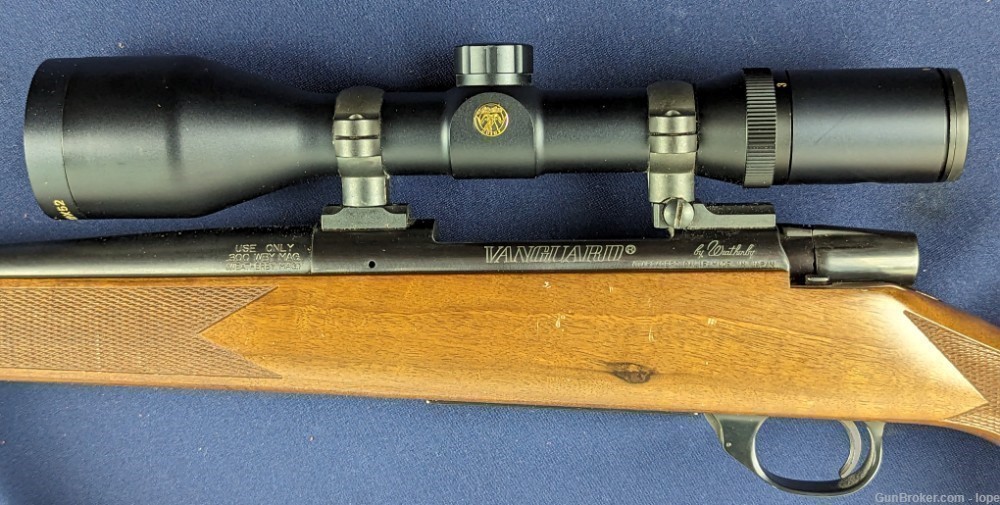 Beautiful Weatherby Vanguard .300 Mag Deluxe w/Scope and Custom Features-img-13