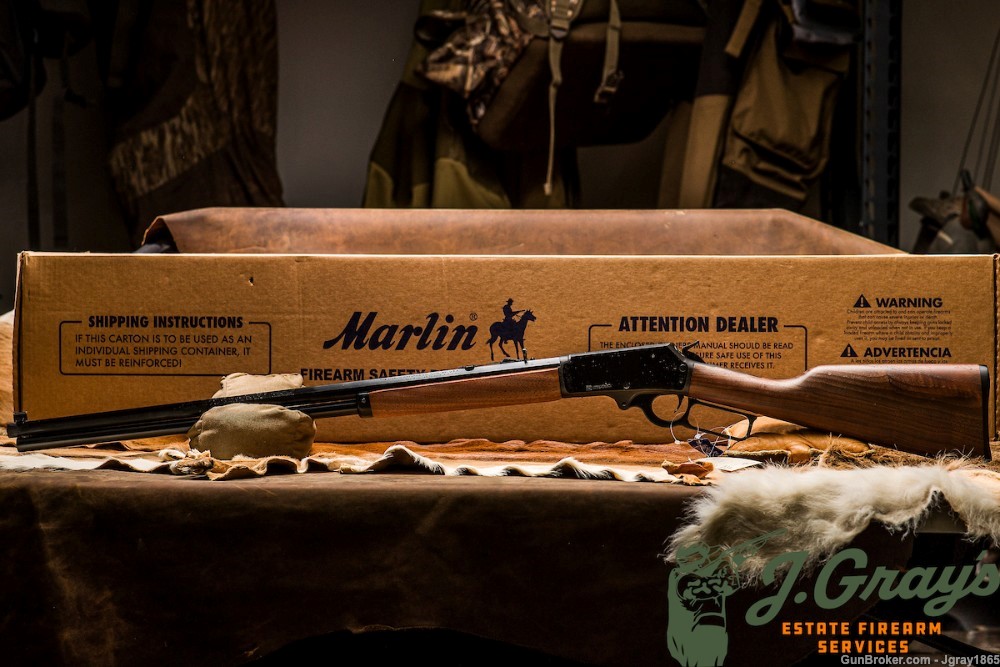 Marlin 1895CB Lever Action Centerfire Rifle 45-70 Government USED -img-1