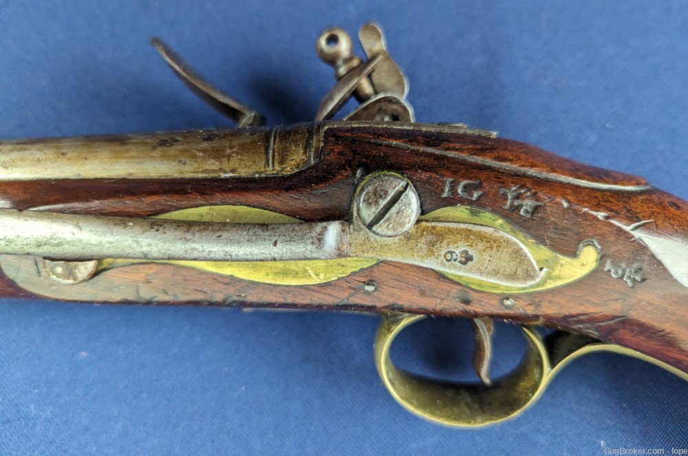 MUSEUM QUALITY  REV WAR PD PATTERN 1756/1777 “LONG Sea Service Pistol-img-13