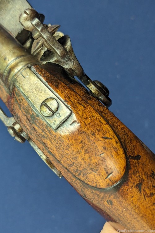 MUSEUM QUALITY  REV WAR PD PATTERN 1756/1777 “LONG Sea Service Pistol-img-8