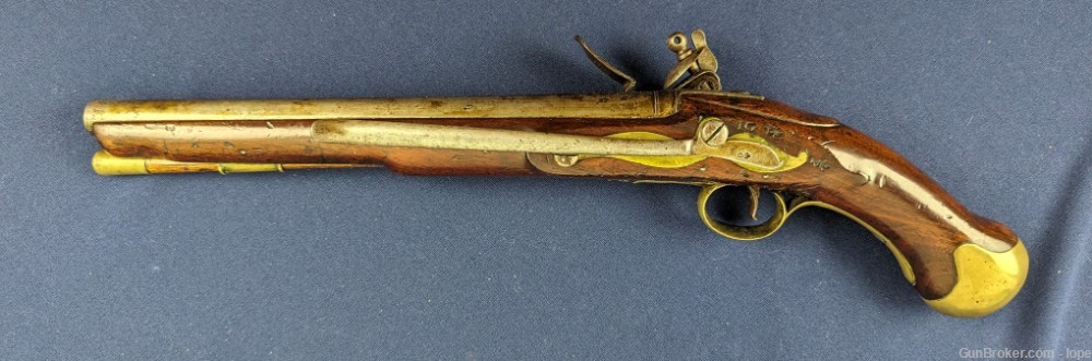 MUSEUM QUALITY  REV WAR PD PATTERN 1756/1777 “LONG Sea Service Pistol-img-10
