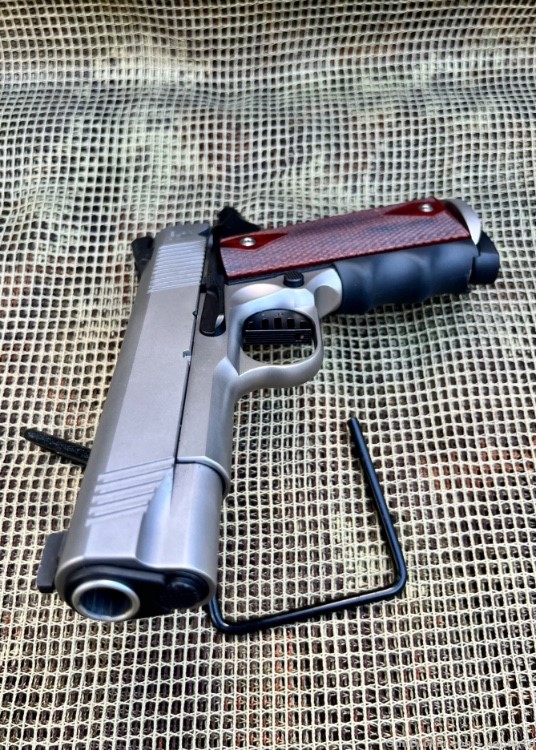 TISAS Colt 1911 Carry w/Night Sights,  ADJ Trigger, Magwell, EDC Holster + -img-18