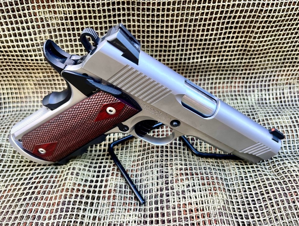 TISAS Colt 1911 Carry w/Night Sights,  ADJ Trigger, Magwell, EDC Holster + -img-24