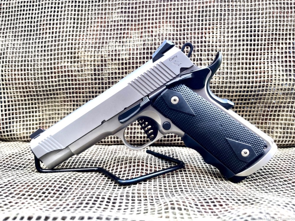 TISAS Colt 1911 Carry w/Night Sights,  ADJ Trigger, Magwell, EDC Holster + -img-36