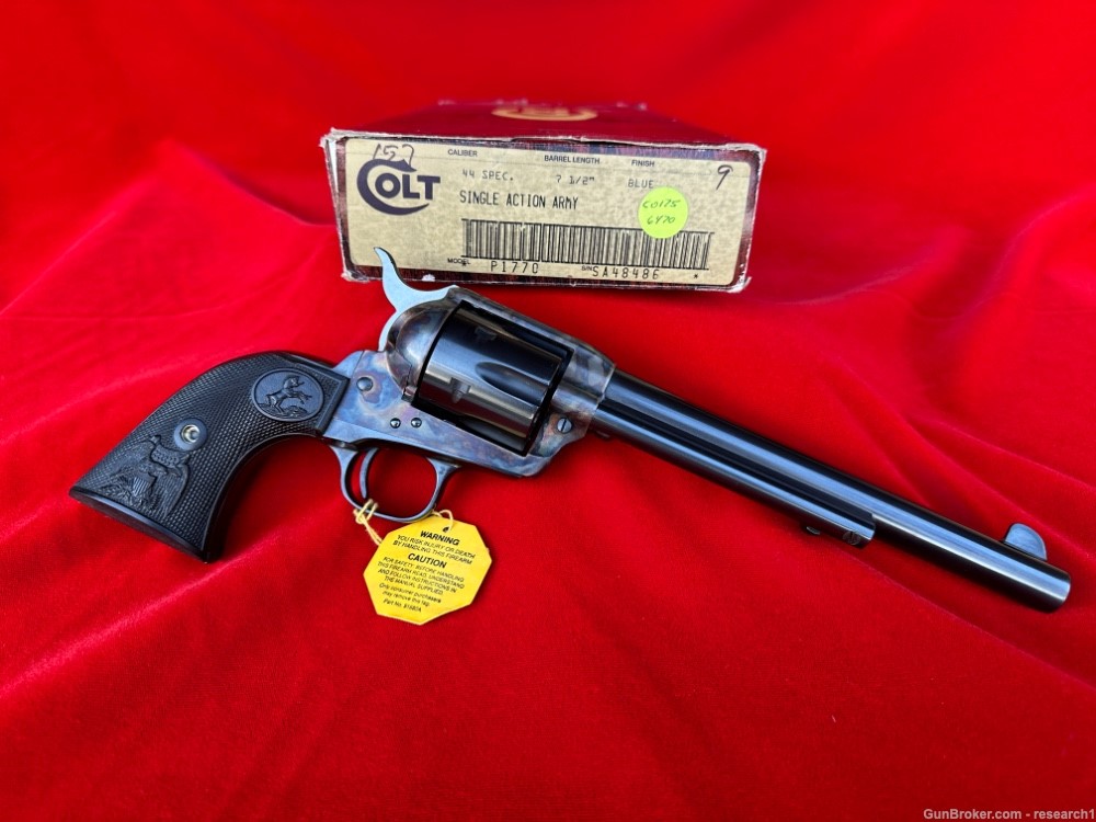 Pristine NIB, Colt SAA, .44 SPL,  7.5" barrel, P1770 -img-1