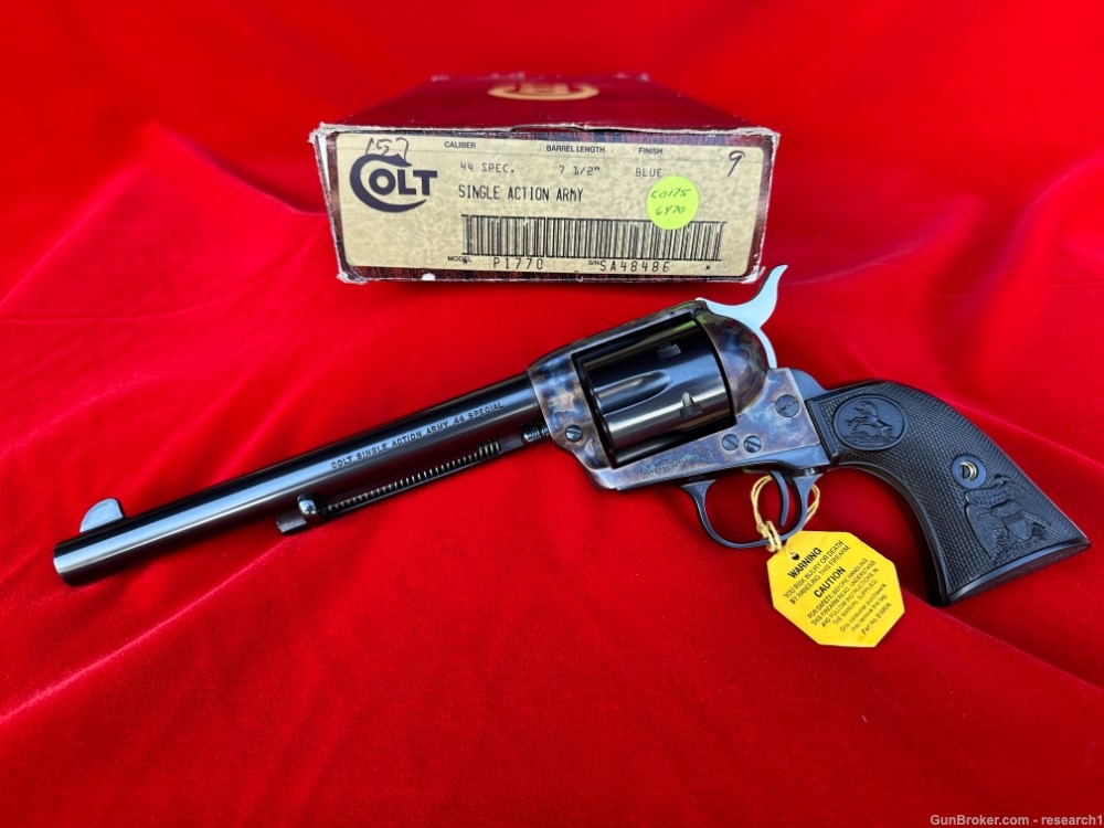 Pristine NIB, Colt SAA, .44 SPL,  7.5" barrel, P1770 -img-0