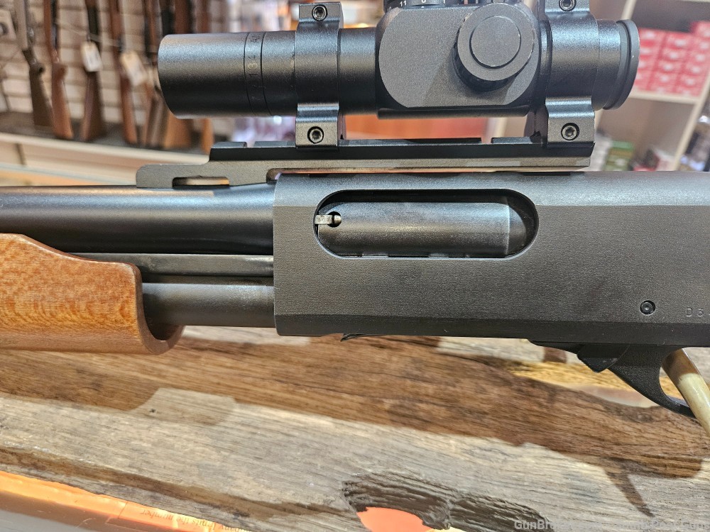 Remington 870 Express Magnum 12ga LH 24" Cantilever Rifled Slug left hand-img-3