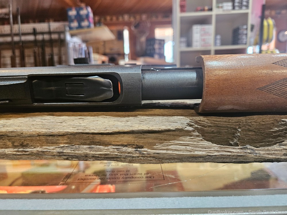 Remington 870 Express Magnum 12ga LH 24" Cantilever Rifled Slug left hand-img-19