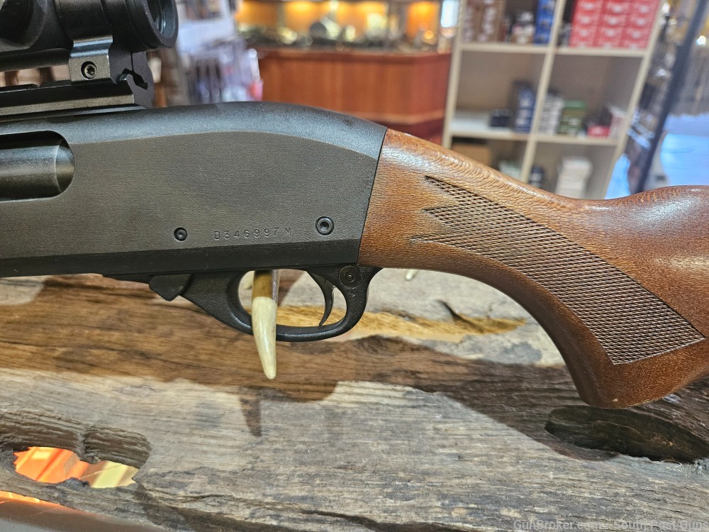 Remington 870 Express Magnum 12ga LH 24" Cantilever Rifled Slug left hand-img-2