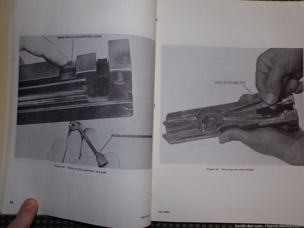 1972 US Army FM 23-65 Browning .50 Cal M2 HB Heavy Machine Gun Field Manual-img-3